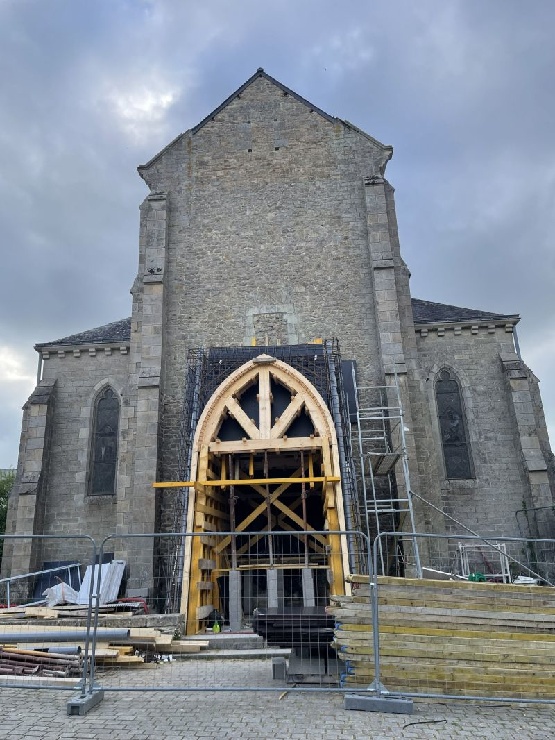Clocher de l'église Pont Scorff - Image 1