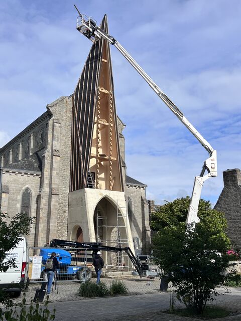 Clocher de l'église Pont Scorff - Image 4