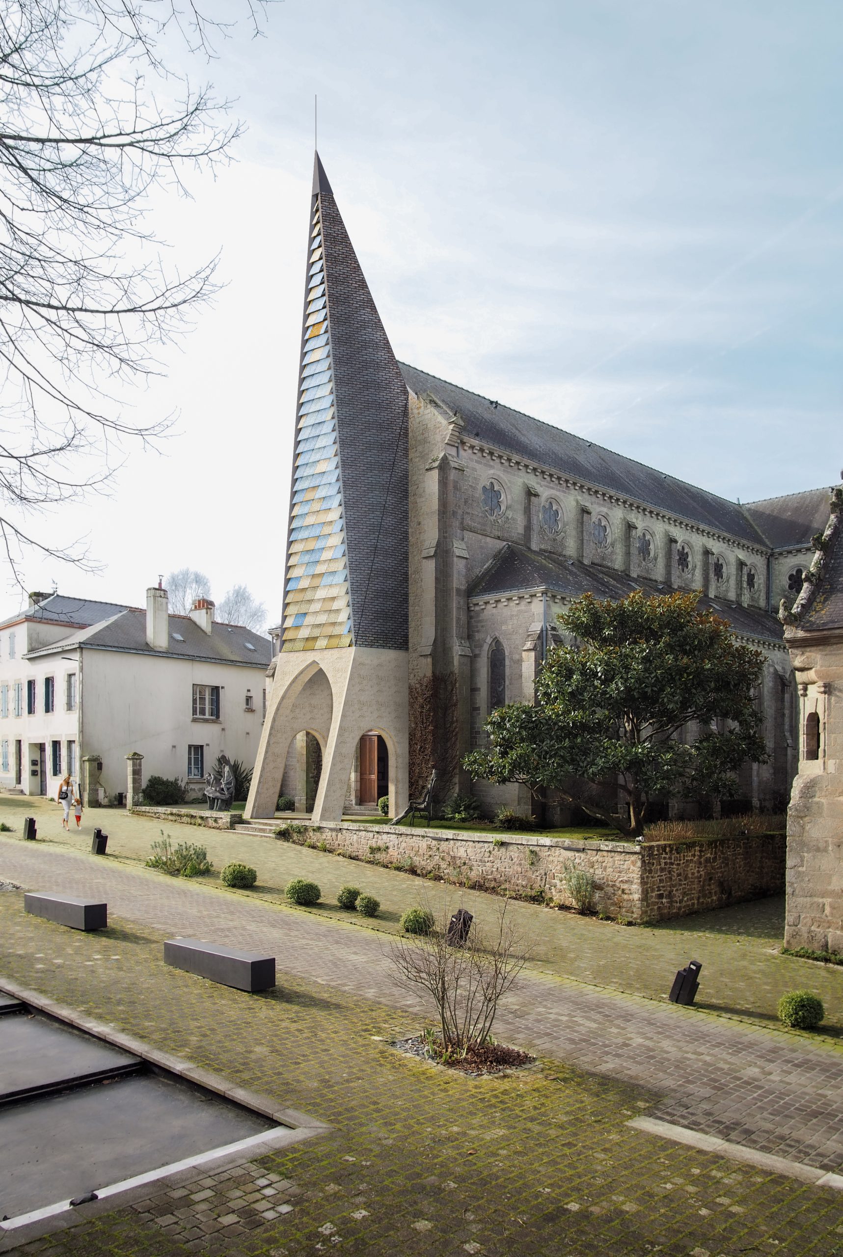 Clocher de l'église Pont Scorff